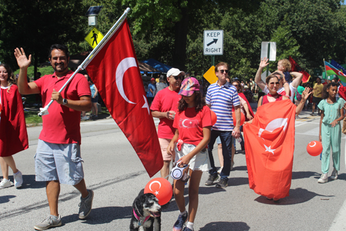 Turkish Cultural Garden in Parade of Flags on One World Day